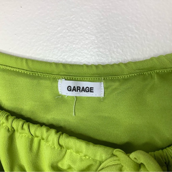 < Garage Cropped Bustier Tank Top > - Picture 5 of 7